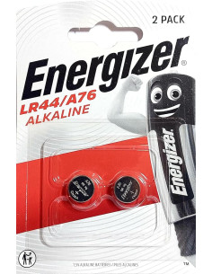 LR44 1.5V Alkaline Button Batteries Pair