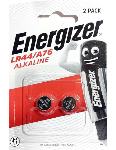 LR44 1.5V Alkaline Button Batteries Pair