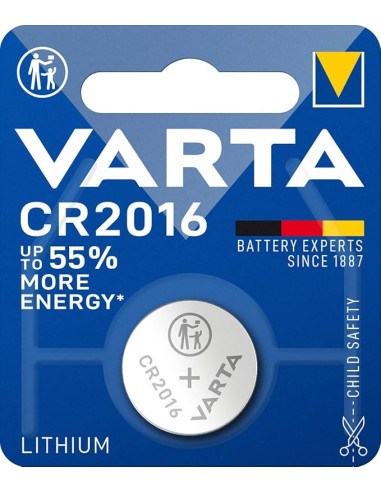 CR2016 3V lithium button cell