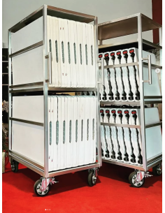 CINEFACTORY - Roulante petite table régie (contient 20x120cm) 2