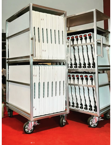 CINEFACTORY - Roulante petite table régie (contient 20x120cm)