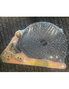 SANGLE A CLIQUET 50MM x 8.00M - NOIR