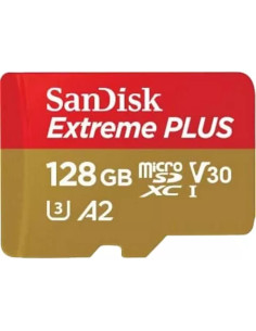 Carte memoire micro SDXC Extreme (avec Adaptateur) - UHS-I - 128Gb - 160 mb/S - SANDISK