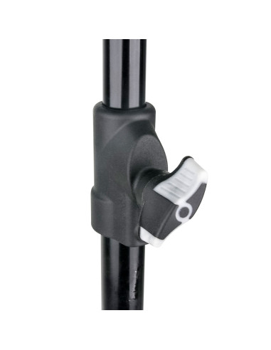 KUPO 080AC - Trépied Aluminium Noir Air Comprimé - 104,5 à 243,84 cm - Mini Stand