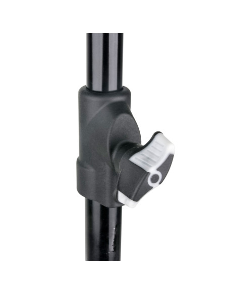 KUPO 080AC - Trépied Aluminium Noir Air Comprimé - 104,5 à 243,84 cm - Mini Stand