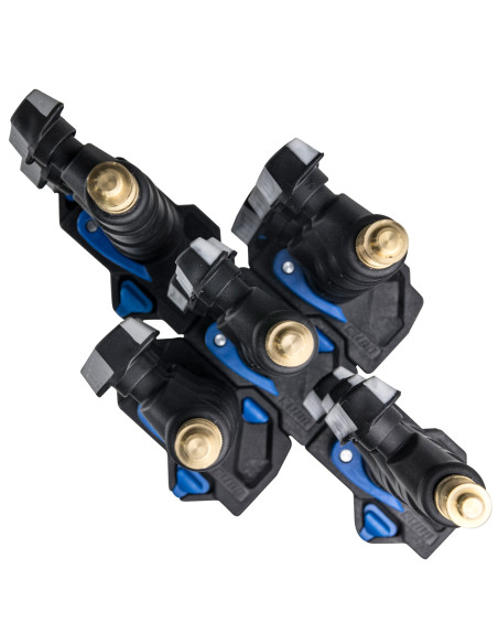 KUPO 080AC - Trépied Aluminium Noir Air Comprimé - 104,5 à 243,84 cm - Mini Stand