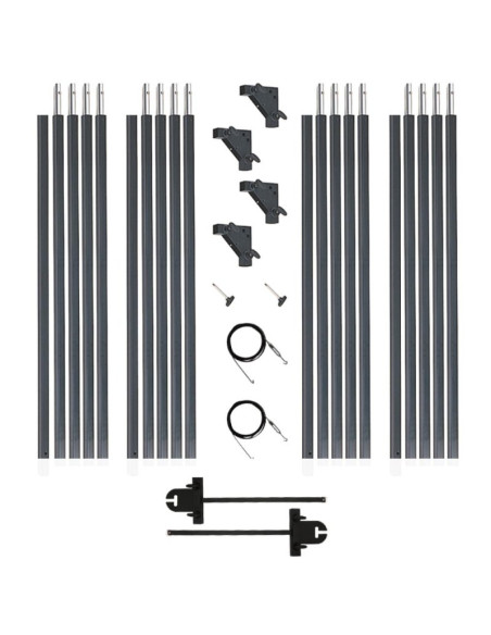 KUPO - CADRE POUR TOILE 20' x 20' (6.1m x 6.1m) - KH20