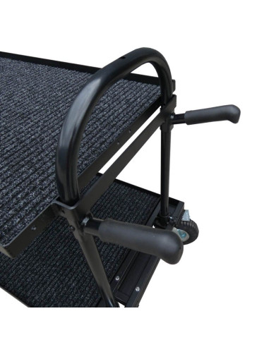 Magliner Senior Film Cart Black – Foldable large-capacity film cart