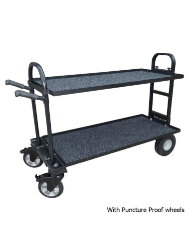 Magliner Senior Film Cart Black – Foldable large-capacity film cart