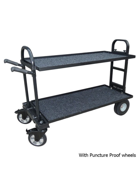 Magliner Senior Film Cart Black – Foldable large-capacity film cart