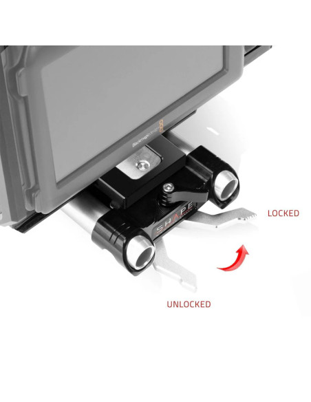 SHAPE -  Kit d’épaule SHAPE pour Blackmagic Cinema Camera 6K/6K Pro/6K G2