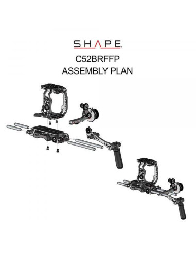 SHAPE - Kit with Follow Focus Pro for Canon C500 MKII/C300 MKIII
