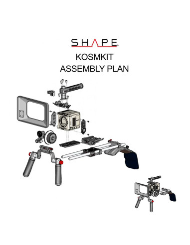SHAPE - Shoulder Rig Kit for RED KOMODO
