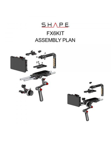 SHAPE -  Kit de montage pour appareil photo SHAPE pour Sony FX6