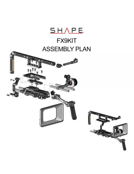 SHAPE - Camera Rig Kit for Sony FX9