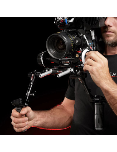 SHAPE - Telescopic Handles ARRI Rosette Cuff Kit Black