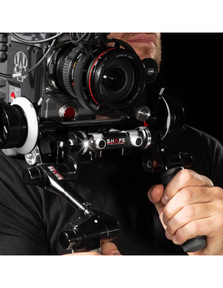 SHAPE - Telescopic Handles ARRI Rosette Cuff Kit Black