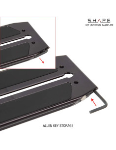 SHAPE -  SHAPE VCT Kit Baseplate universelle Pro 2