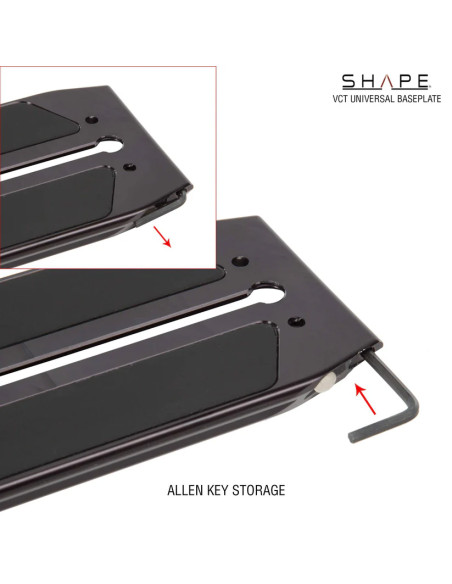 SHAPE -  SHAPE VCT Kit Baseplate universelle Pro