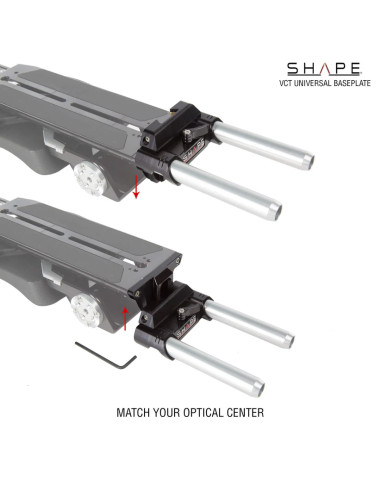 SHAPE -  SHAPE VCT Kit Baseplate universelle Pro