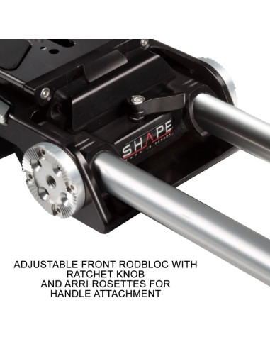 SHAPE - VCT Universal Baseplate with ARRI handles