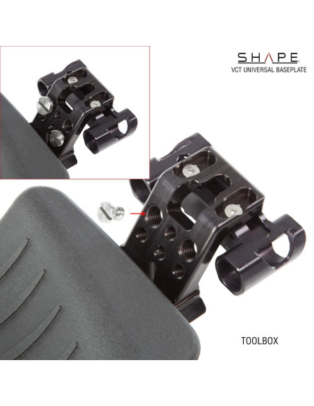 SHAPE -  SHAPE VCT Baseplate universelle avec poignées