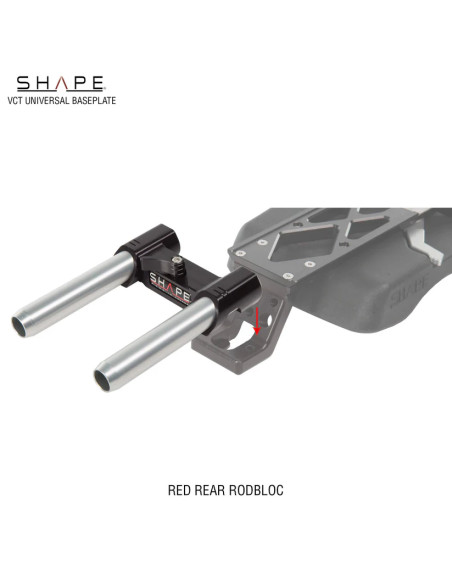 SHAPE - VCT Universal Baseplate with ARRI handles