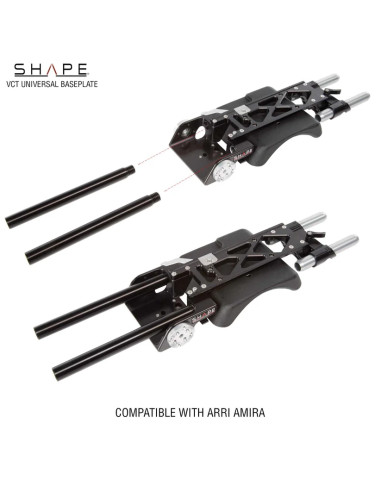 SHAPE - VCT Universal Baseplate with ARRI handles