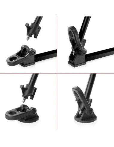 SHAPE -  SHAPE Tête Fluide Focus 18 avec trépied Red Lock