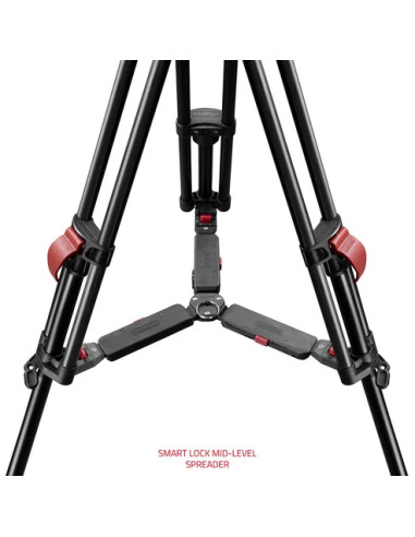 SHAPE - Focus 18 Fluid Head with Red Lock Tripod