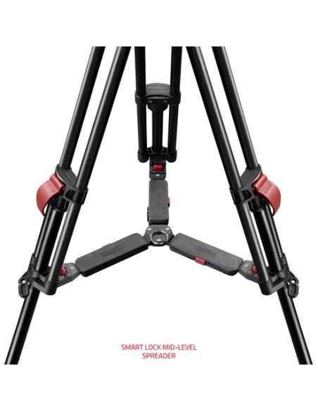 SHAPE - Focus 18 Fluid Head with Red Lock Tripod