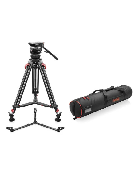 SHAPE - Focus 18 Fluid Head with Red Lock Tripod
