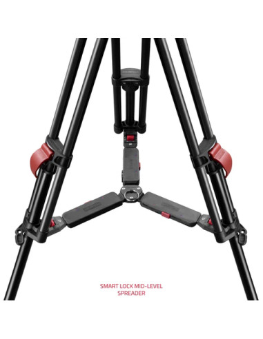 SHAPE - Focus 12 Fluid Head with Red Lock Tripod