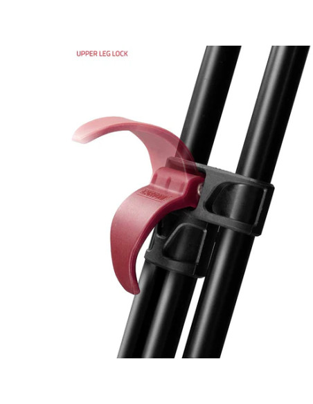 SHAPE - Focus 12 Fluid Head with Red Lock Tripod