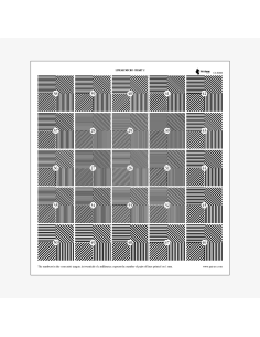 BACKLITE Linear MICRO optical chart n°2 - P.A.T.
