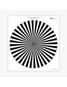 P.A.T.- BACKLITE MICRO Focus Sharpness chart 5°