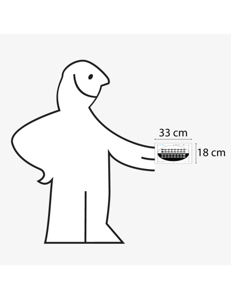 BACKLITE Anamorphic x2 FEMTO chart - P.A.T.