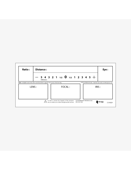 MAGNETIC Optical Calibration Scale - P.A.T.
