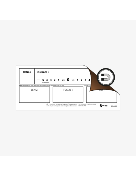 P.A.T.- MAGNETIC Optical Calibration Scale