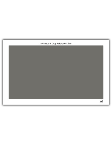P.A.T.- 18% Neutral Gray Reference Chart