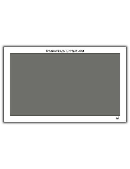 P.A.T.- 18% Neutral Gray Reference Chart