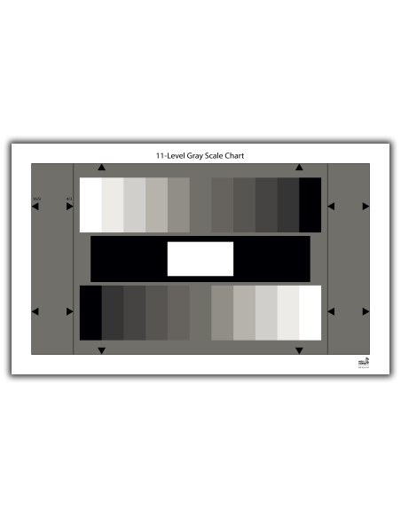 P.A.T.- 11-Level Gray Scale Chart