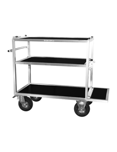 3-shelf camera assistant rolling cart - Location Regie