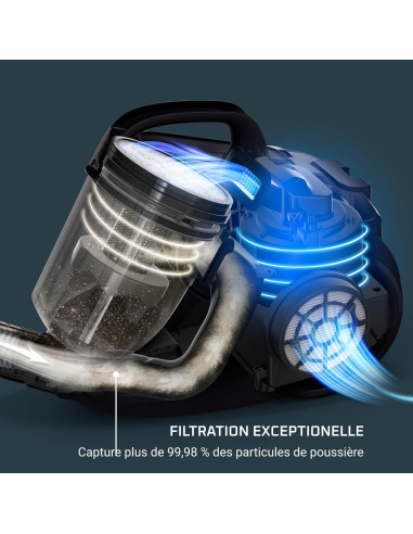 Bagless vacuum cleaner - Location Regie