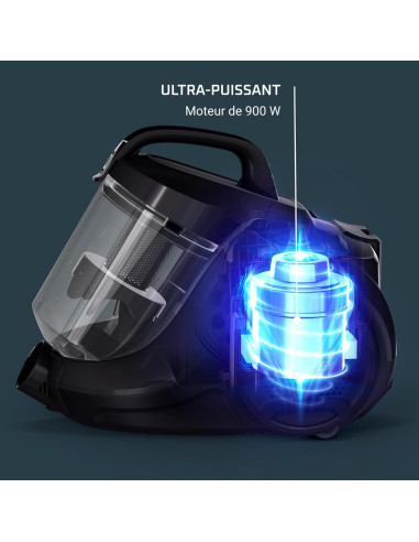 Bagless vacuum cleaner - Location Regie