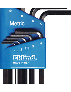 EKLIND 10509 Metric Short Hex Key Set – 9 pcs 2