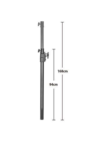 Mât télescopique 28mm - 94 à 168 cm KUPO