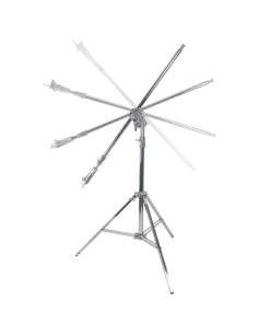 KUPO Junior Boom Stand – Chrome Steel 510 cm
