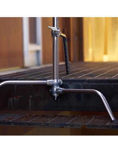 Kit Trépied C-Stand 40" avec déport et rotule - Noir - KUPO