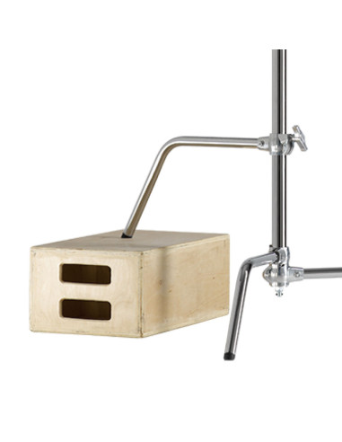 KUPO 40" Master C-Stand Kit – Black Steel